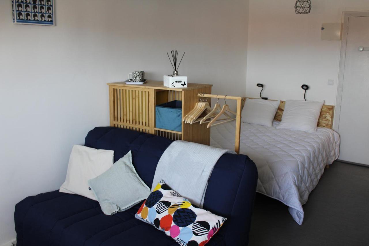Studio Hyper Centre Avec Vue Sur Les Pyrenees Saint-Jean-de-Luz Exteriör bild